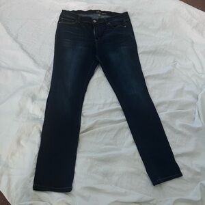 Women's Dark Blue Jeans